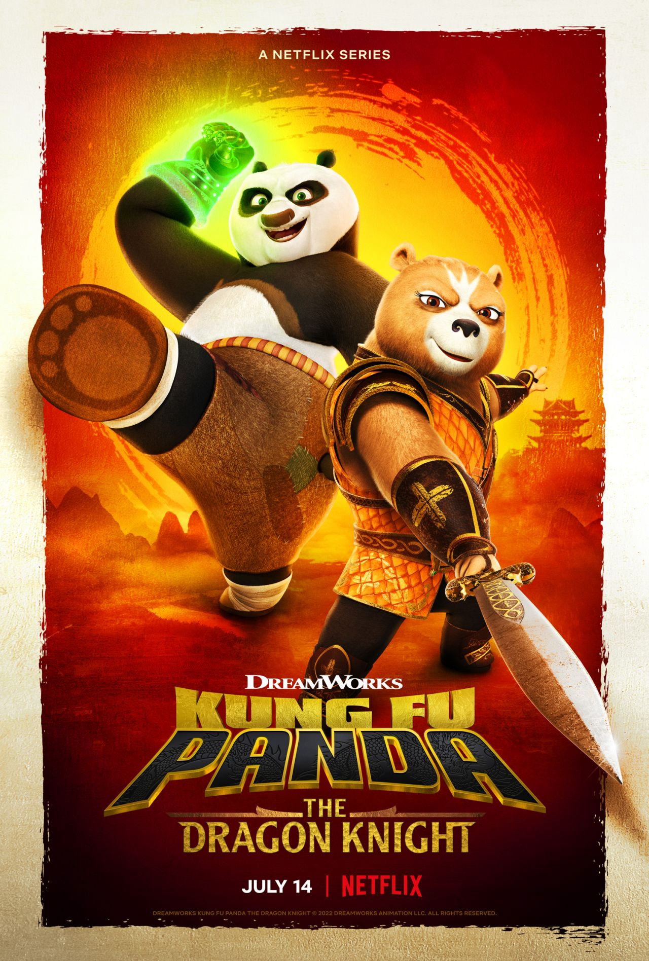 Phim Kung Fu Panda: Hiệp sĩ rồng - Kung Fu Panda: The Dragon Knight (2022)