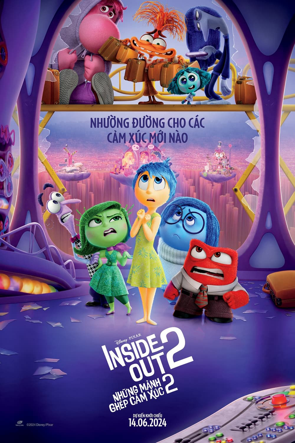 Phim Những Mảnh Ghép Cảm Xúc 2 - Inside Out 2 (2024)